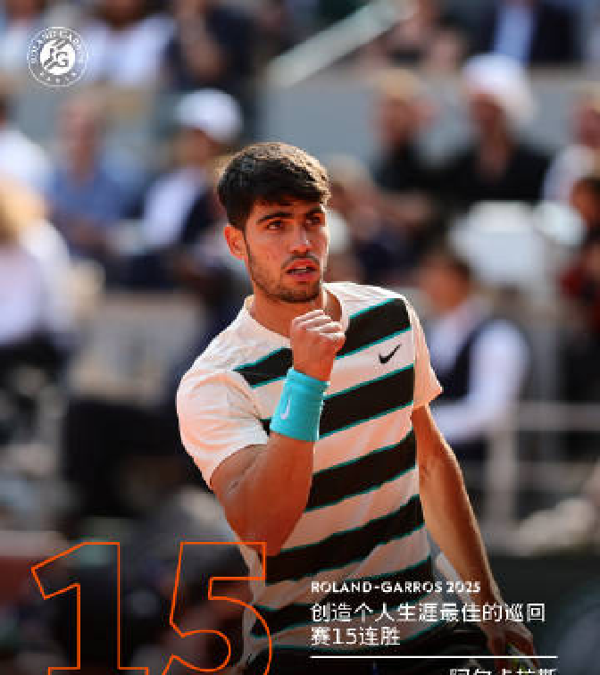 包含世界网球队碾压日本网球队，阿尔卡拉斯统治全场的词条