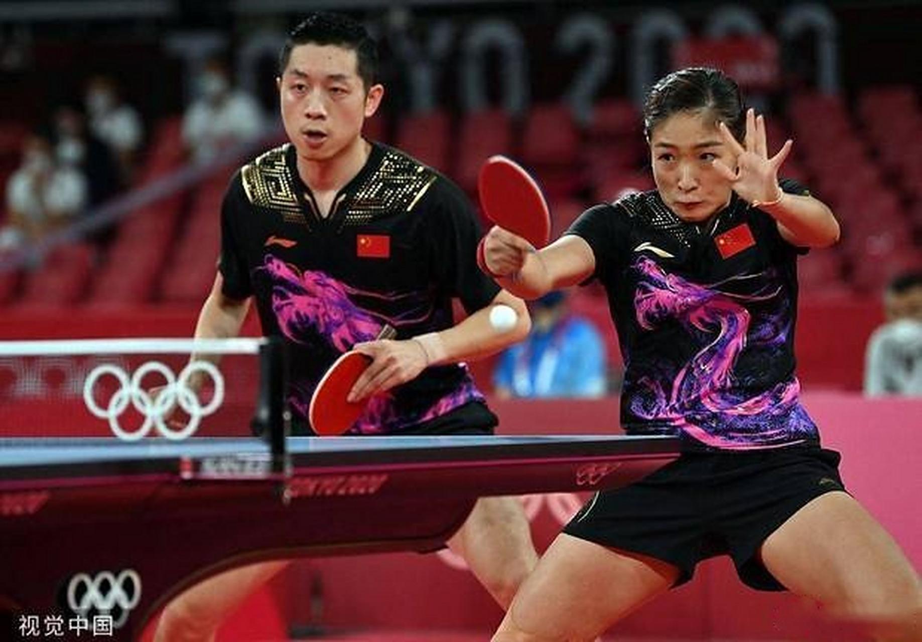 比利时乒乓球队完胜英国乒乓球队，许昕关键制胜