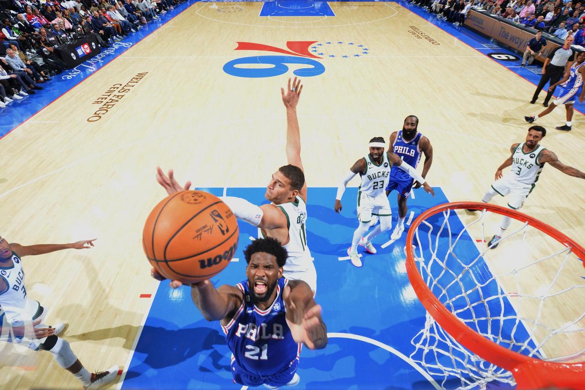 辽宁队翻盘雄鹿,恩比德高光表现 辽宁队翻盘雄鹿,恩比德高光表现